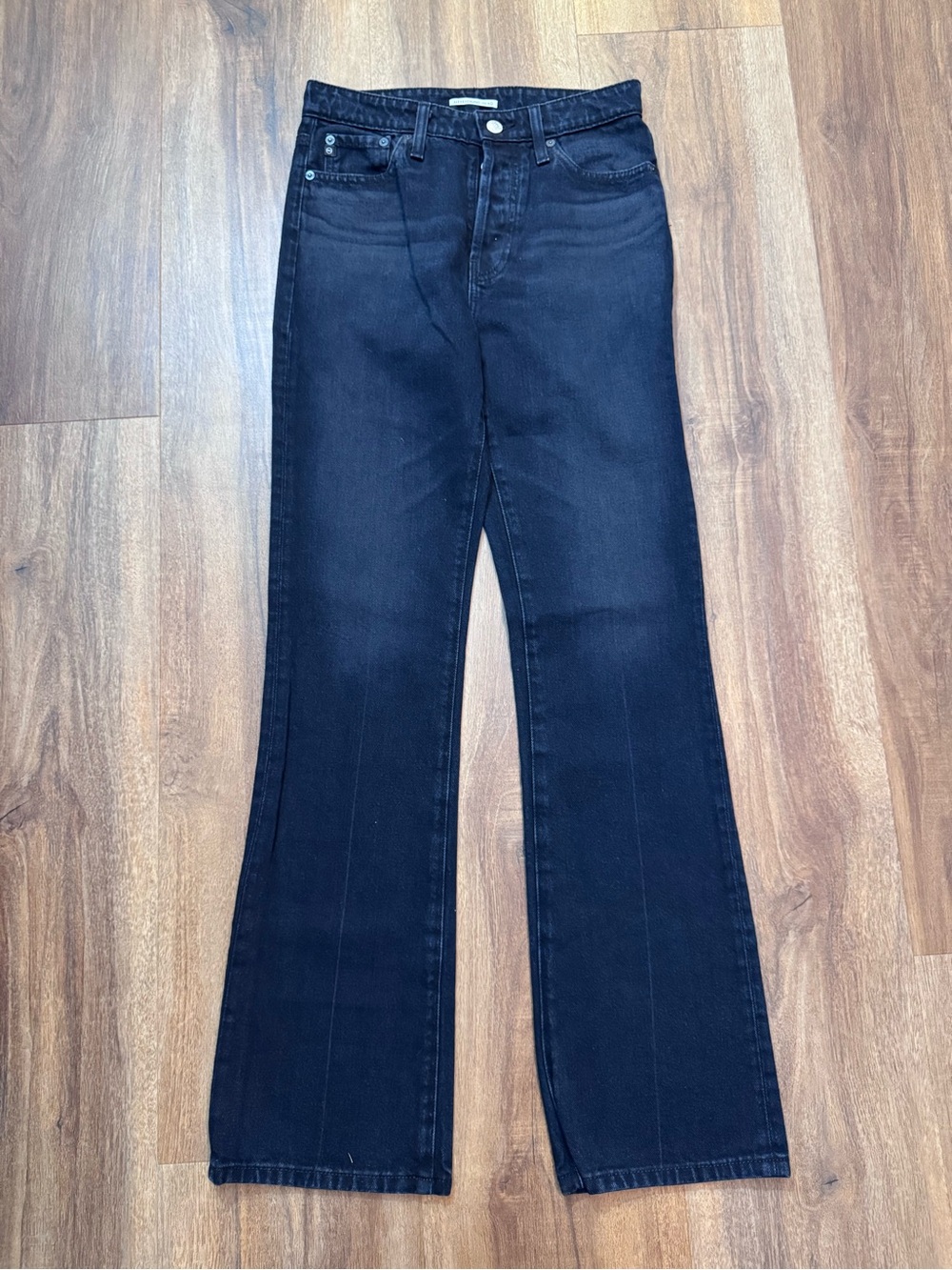 Alexa Chung for AG Black Flared Jeans